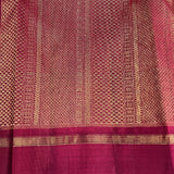 Meera polka dot kanchipuram silk saree