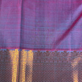 Sumangala meenakari Kanchipuram silk saree