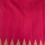 Temple border kanchipuram silk saree