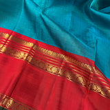 Mohana rudraksham kanchipuram silk saree