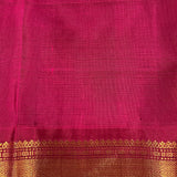 Sumangala meenakari Kanchipuram silk saree