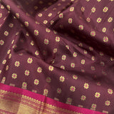 Sumangala meenakari Kanchipuram silk saree