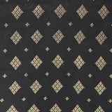 Kalpataru Half and Half Kalamkari Silk Saree - Black and Beige