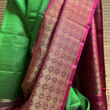 Ranya Bold Harmony Kanchipuram Silk Saree