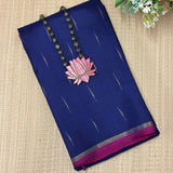 Kalpataru Raindrop Hand Painted Silk Saree