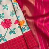 Mila rose garden saree