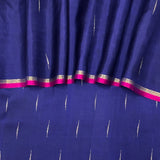 Kalpataru Raindrop Hand Painted Silk Saree