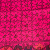 Kalpataru Raindrop Hand Painted Silk Saree