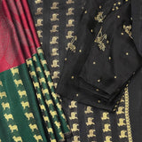 Mila Foliage Kamadhenu Kanchipuram Silk Saree