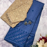 Tushara bordered saree