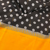 Mila polka kanchipuram silk saree