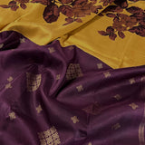 Mila buttercup korvai kanchipuram silk saree