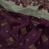 Mila buttercup korvai kanchipuram silk saree