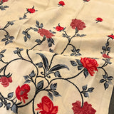 Mila rose garden partly saree