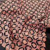 Tushara kalamkari printed kutch border saree