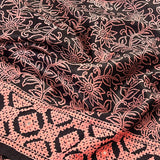 Tushara kalamkari printed kutch border saree