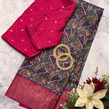 Maya floral vine saree