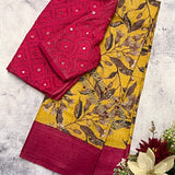 Veena clockvine saree