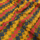 Tushara multicoloured kutch worktussar saree