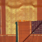 Charita Grape Wine Kanchipuram Silk Saree