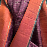 Charita Grape Wine Kanchipuram Silk Saree