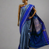 Mohana tricolour kanchipuram silk saree