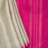 Madhura microchecked kanchi organza saree