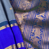 Mohana tricolour kanchipuram silk saree