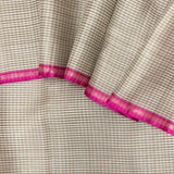 Madhura microchecked kanchi organza saree