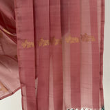 Madhura Paperflowers Kanchi Organza Saree - Dusty Pink