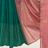 Madhura Paperflowers Kanchi Organza Saree - Dusty Pink
