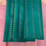 Madhura Paperflowers Kanchi Organza Saree - Dusty Pink