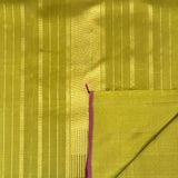 Nihira rising lines kanchipuram silk saree