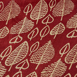 Veena dot block printed tussar saree