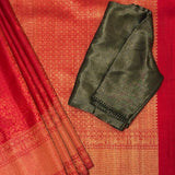 Sumangala Ruby Royale Kanchipuram Silk Saree