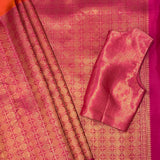 Ranya Bold Harmony Kanchipuram Silk Saree