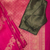 Sumangala vines kanchipuram silk saree