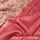 Veena paisley saree