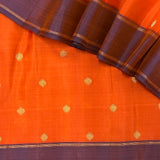 Vera twin border kanchipuram silk saree