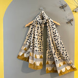 Crow Tales Cotton Printed Stole