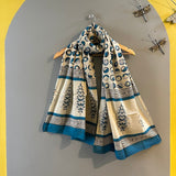 Fraction Theory Cotton Printed Stole