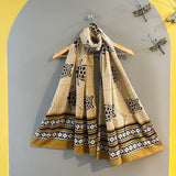 Turtle Trial Cotton Printed Stole