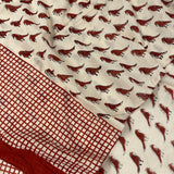 Redwing Tales Cotton Printed Stole