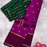 Vera rich flowers kanchipuram silk saree