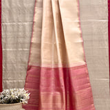 Contrast kanchipuram silk dupatta