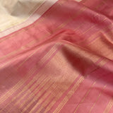 Contrast kanchipuram silk dupatta