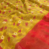 Vindhya berry chiffon saree