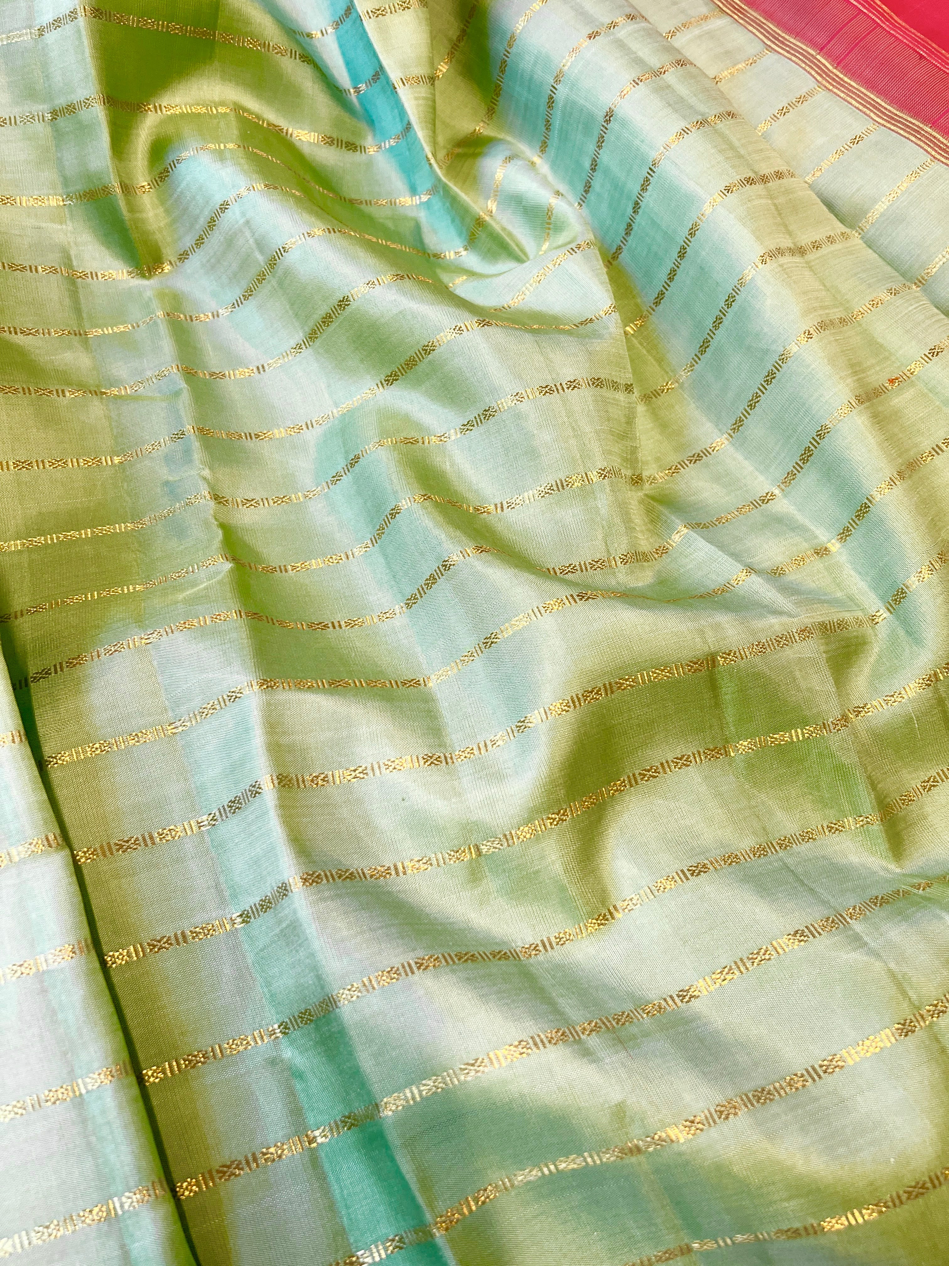 Veldhari kanchipuram silk saree