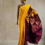 Ranya benarasi style kanchipuram silk saree