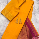 Ranya benarasi style kanchipuram silk saree